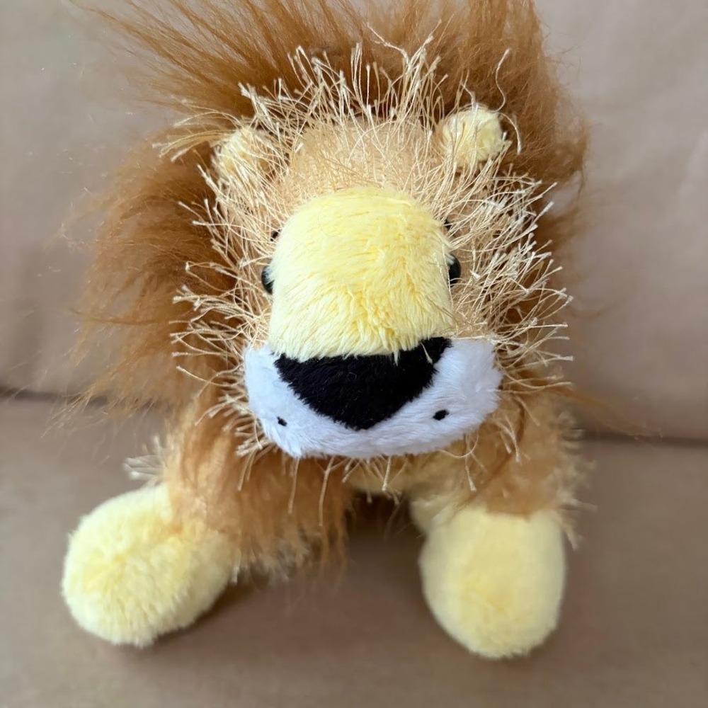 Ganz Webkinz Lion Stuffed Animal Plush Shaggy Mane Vintage Toy Plushie Kidcore